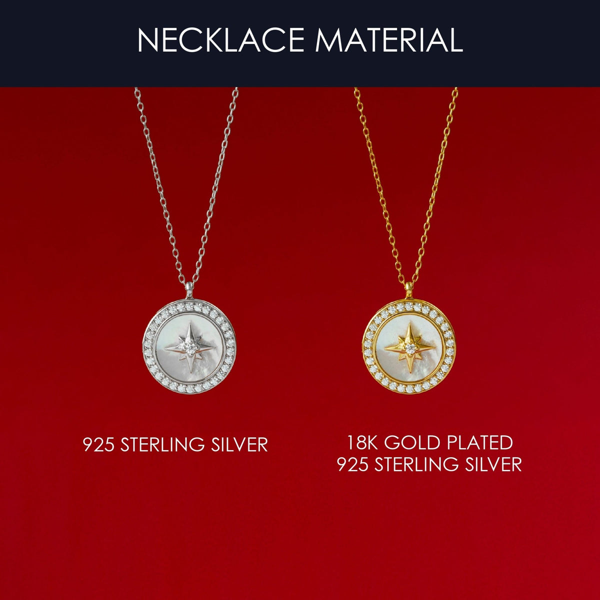 LUNA LOCKET | Initial Letters | Sterling Silver - MILA CANTES