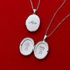 OVAL LOCKET | Mom Of Two - MILA CANTES