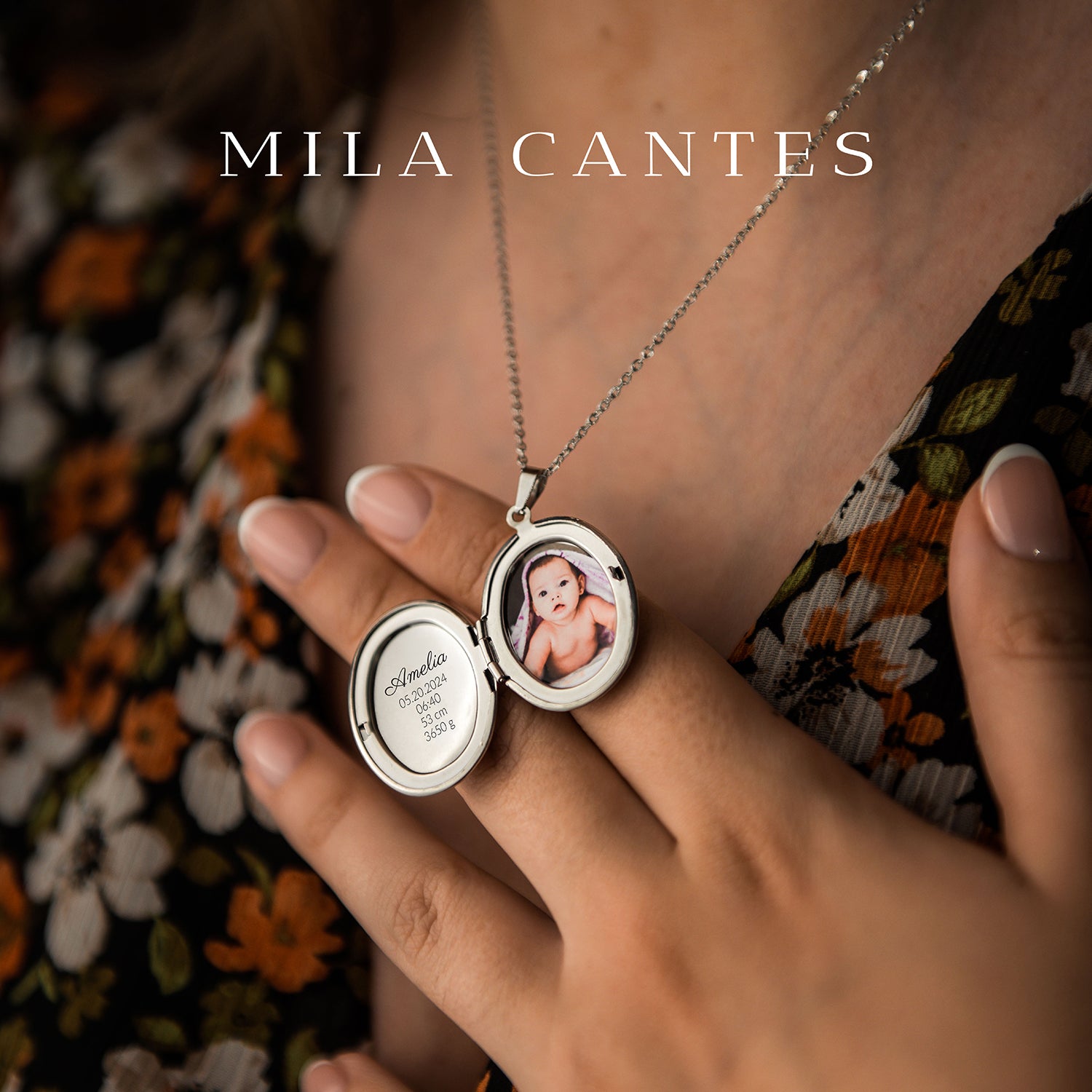 OVAL LOCKET | My Heart - MILA CANTES